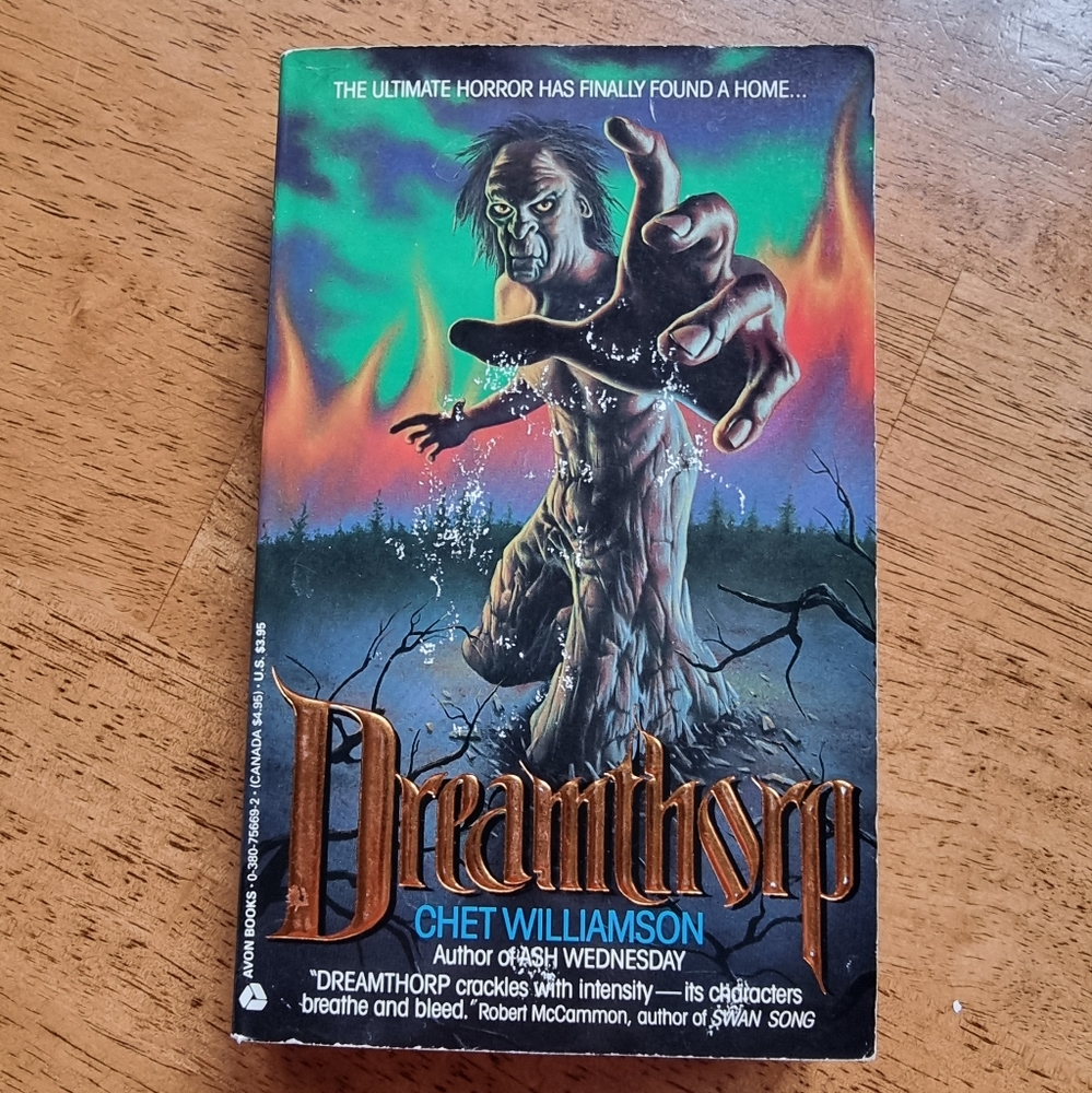 Dreamthorp Vintage Horror Novel by Chet Williamson Paperback Book